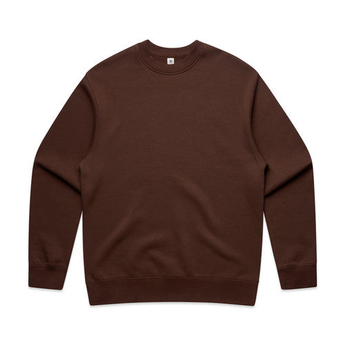 Men's Relaxed Fit Mid-Weight Fleece Crewneck Sweatshirt - Durable Comfort