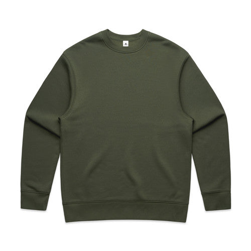 Men's Relaxed Fit Mid-Weight Fleece Crewneck Sweatshirt - Durable Comfort