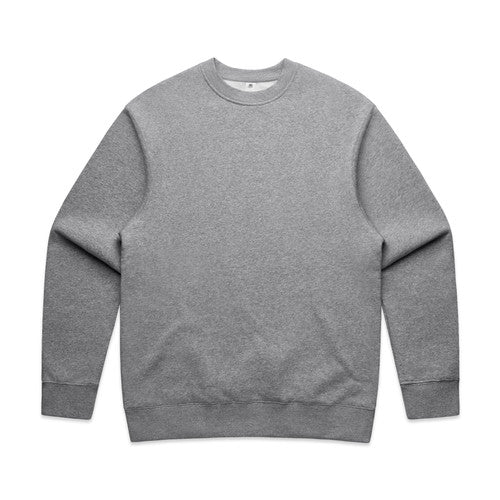 Men's Relaxed Fit Mid-Weight Fleece Crewneck Sweatshirt - Durable Comfort