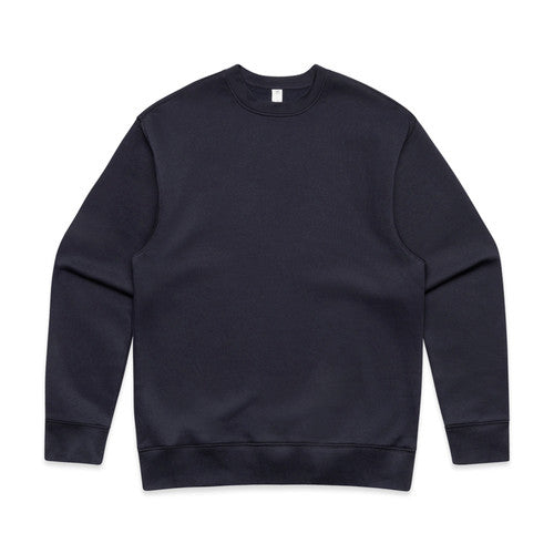 Men's Relaxed Fit Mid-Weight Fleece Crewneck Sweatshirt - Durable Comfort