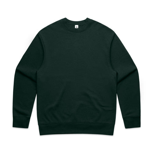 Men's Relaxed Fit Mid-Weight Fleece Crewneck Sweatshirt - Durable Comfort