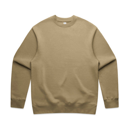 Men's Relaxed Fit Mid-Weight Fleece Crewneck Sweatshirt - Durable Comfort