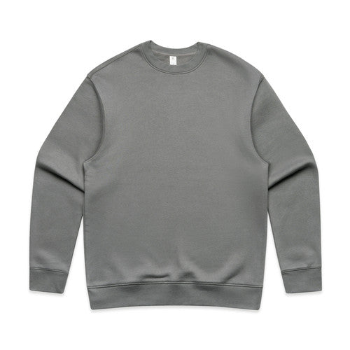 Men's Relaxed Fit Mid-Weight Fleece Crewneck Sweatshirt - Durable Comfort