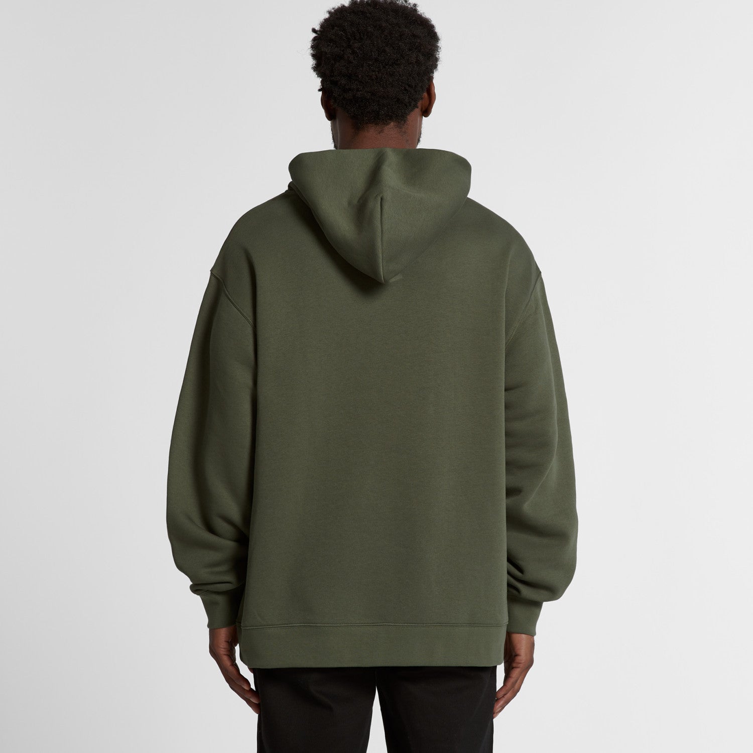 Men's Relaxed Fit Midweight Pullover Fleece Hoodie with Kangaroo Pocket