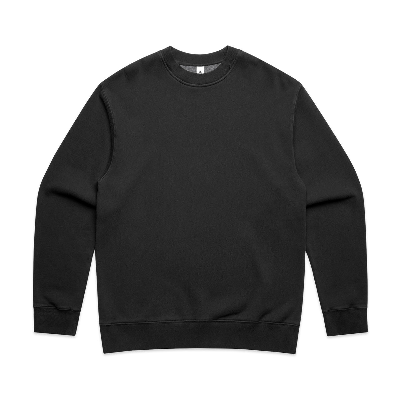 Men's Relaxed Fit Faded Crewneck Sweatshirt Soft Cotton Blend Recycled Poly