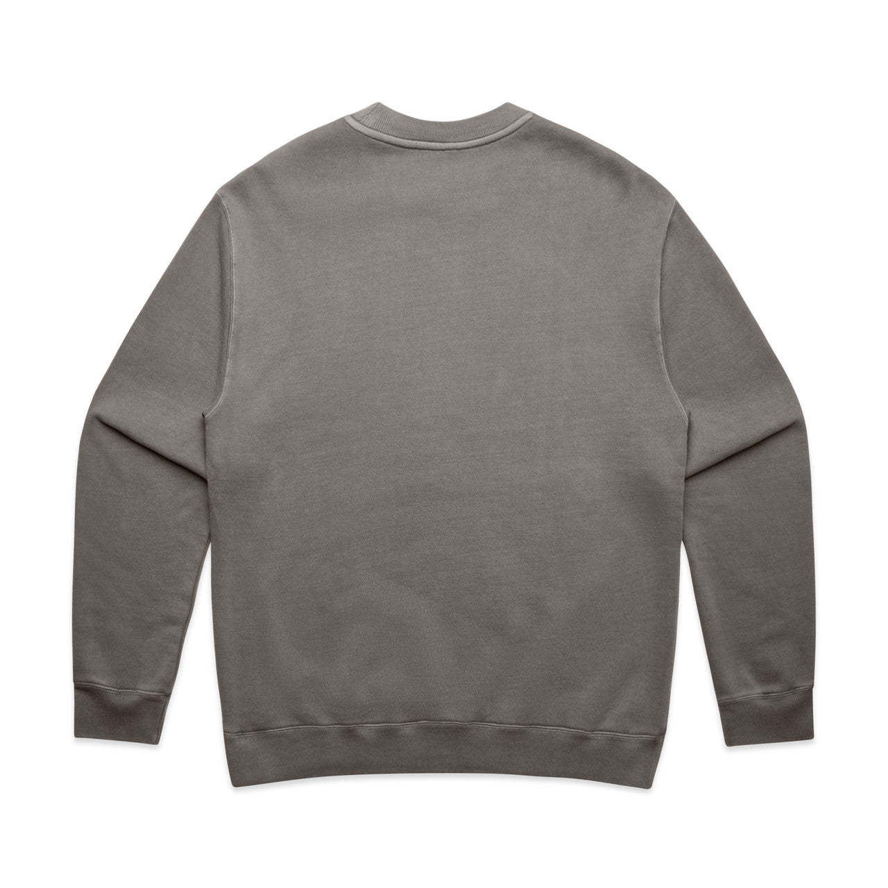 Men's Relaxed Fit Faded Crewneck Sweatshirt Soft Cotton Blend Recycled Poly