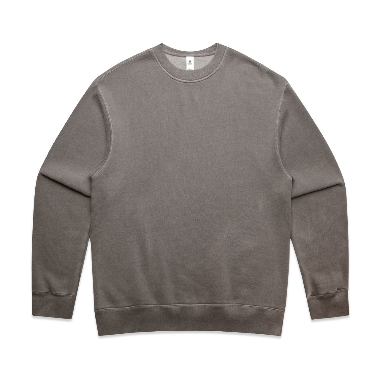 Men's Relaxed Fit Faded Crewneck Sweatshirt Soft Cotton Blend Recycled Poly