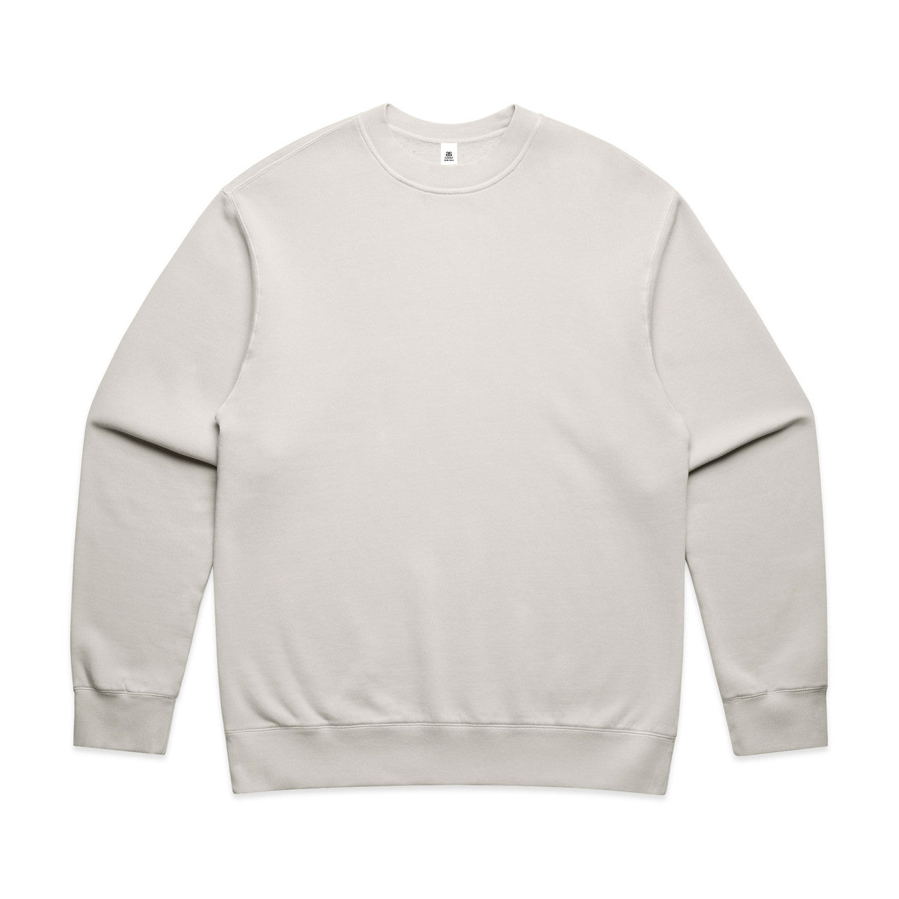 Men's Relaxed Fit Faded Crewneck Sweatshirt Soft Cotton Blend Recycled Poly