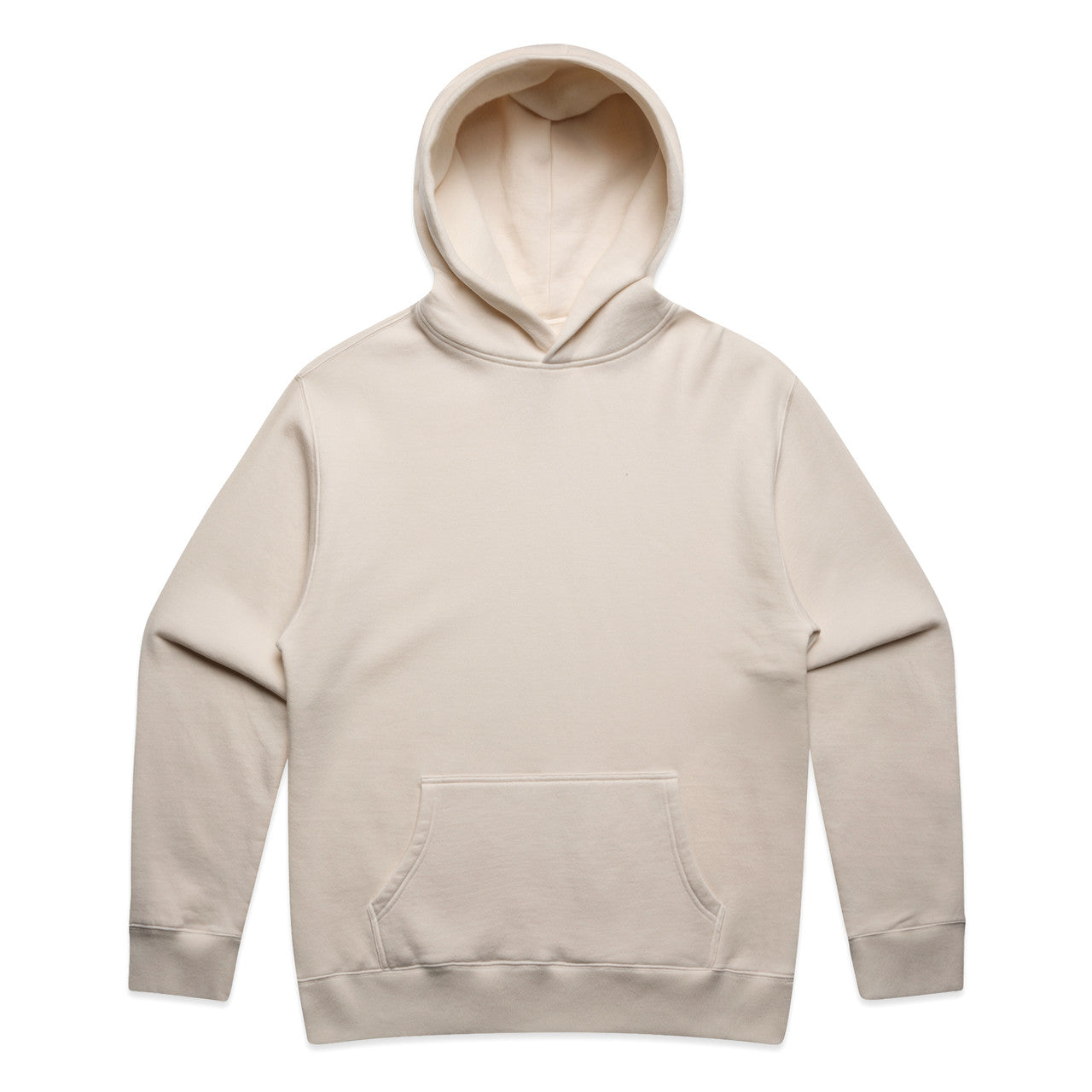 Men's Relaxed Faded Hood: Midweight Cotton Blend Pullover Sweatshirt 5166