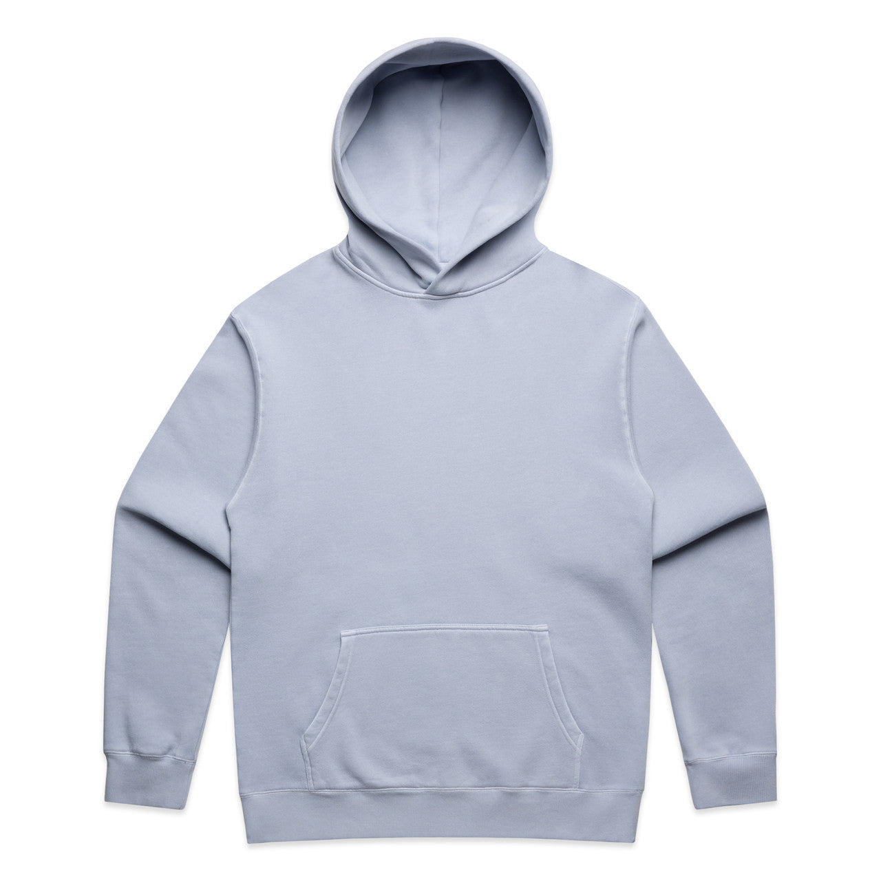 Men's Relaxed Faded Hood: Midweight Cotton Blend Pullover Sweatshirt 5166