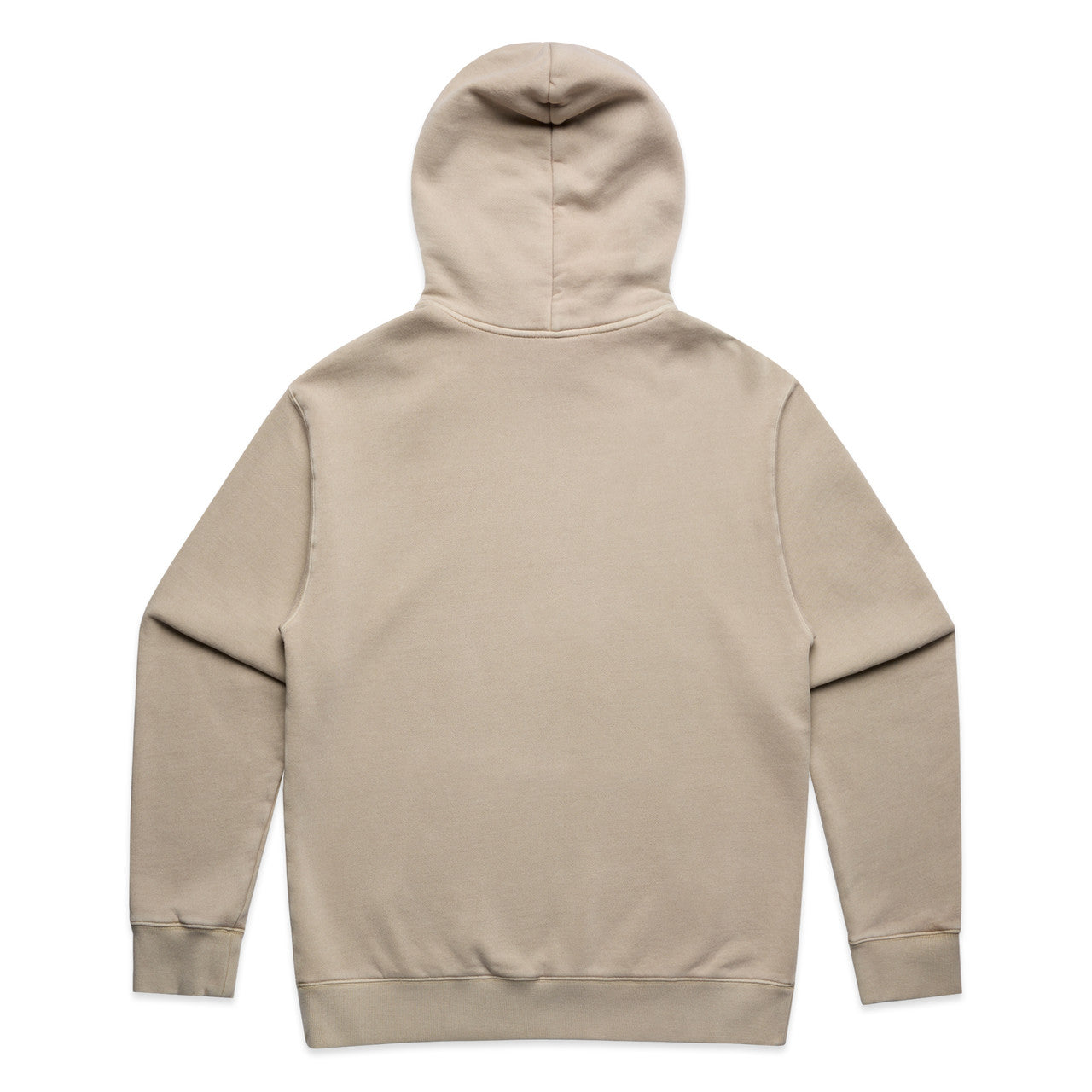 Men's Relaxed Faded Hood: Midweight Cotton Blend Pullover Sweatshirt 5166