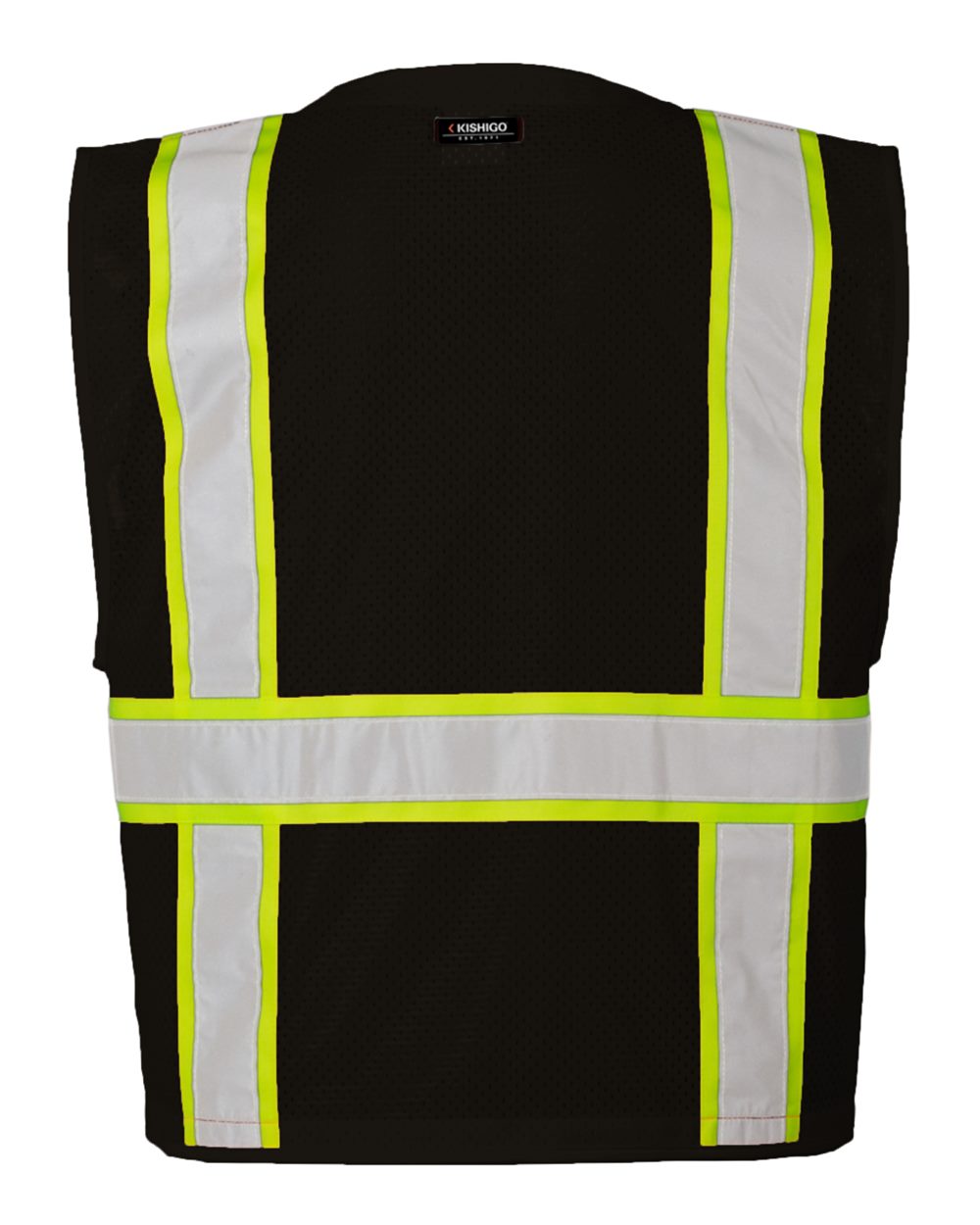 Kishigo Unisex EV Series Enhanced Visibility Multi-Pocket Mesh Safety Vest