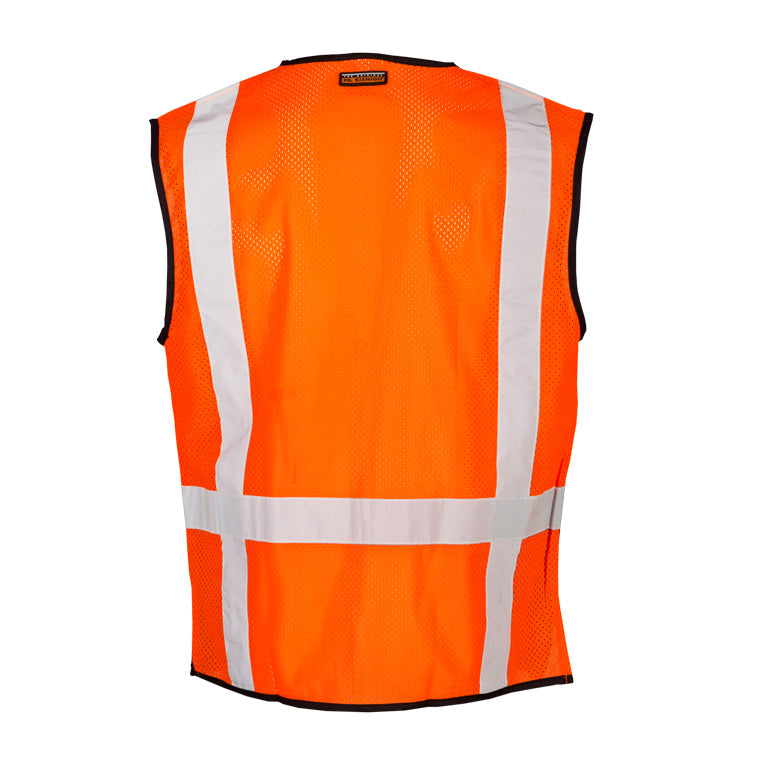 Kishigo Unisex Black Mesh Class 2 Safety Vest