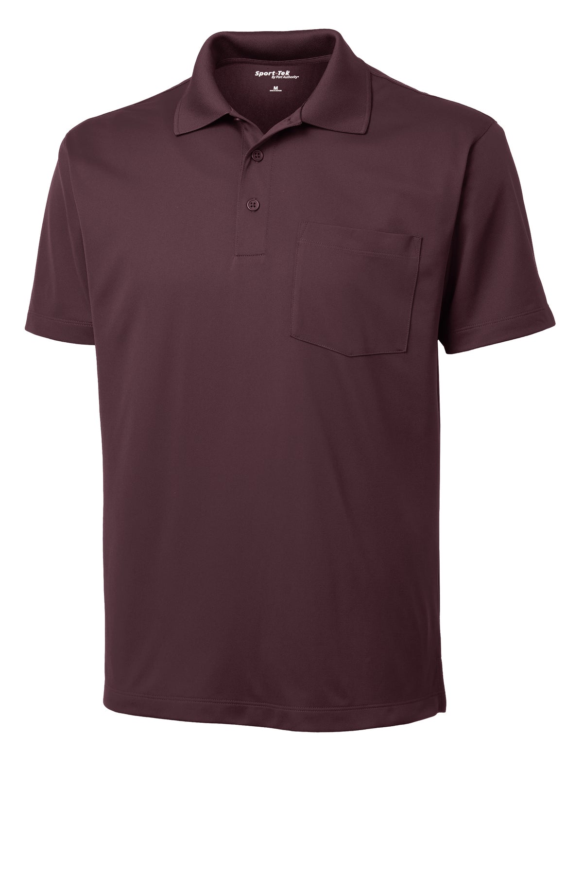 Sport-Tek Men's Micropique Sport-Wick Moisture-Wicking Polo Shirt with Pocket