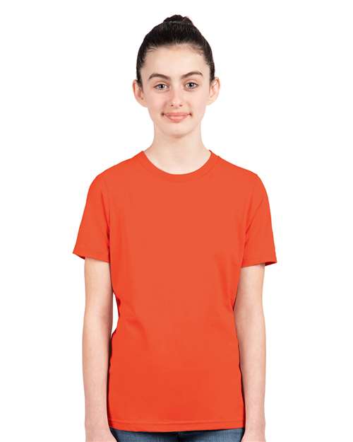 Premium Soft Youth 100% Combed Cotton Jersey T-Shirt Next Level 3310