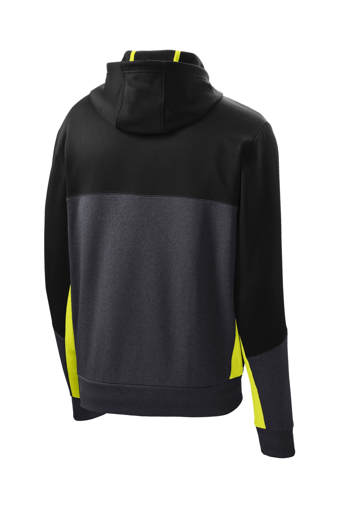 Sport-Tek Performance Tech Fleece Full-Zip Hooded Jacket with Media Pocket