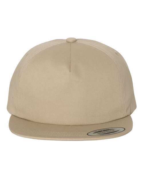 YP Classics Premium Lightly-Structured Five-Panel Adjustable Snapback Cap