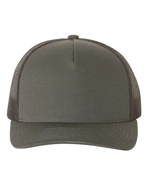 YP Classics Five-Panel Retro Trucker Cap – Structured Polyester Cotton Snapback