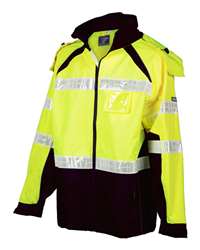Kishigo Unisex Premium Brilliant Series Long Rain Coat RWJ108-109
