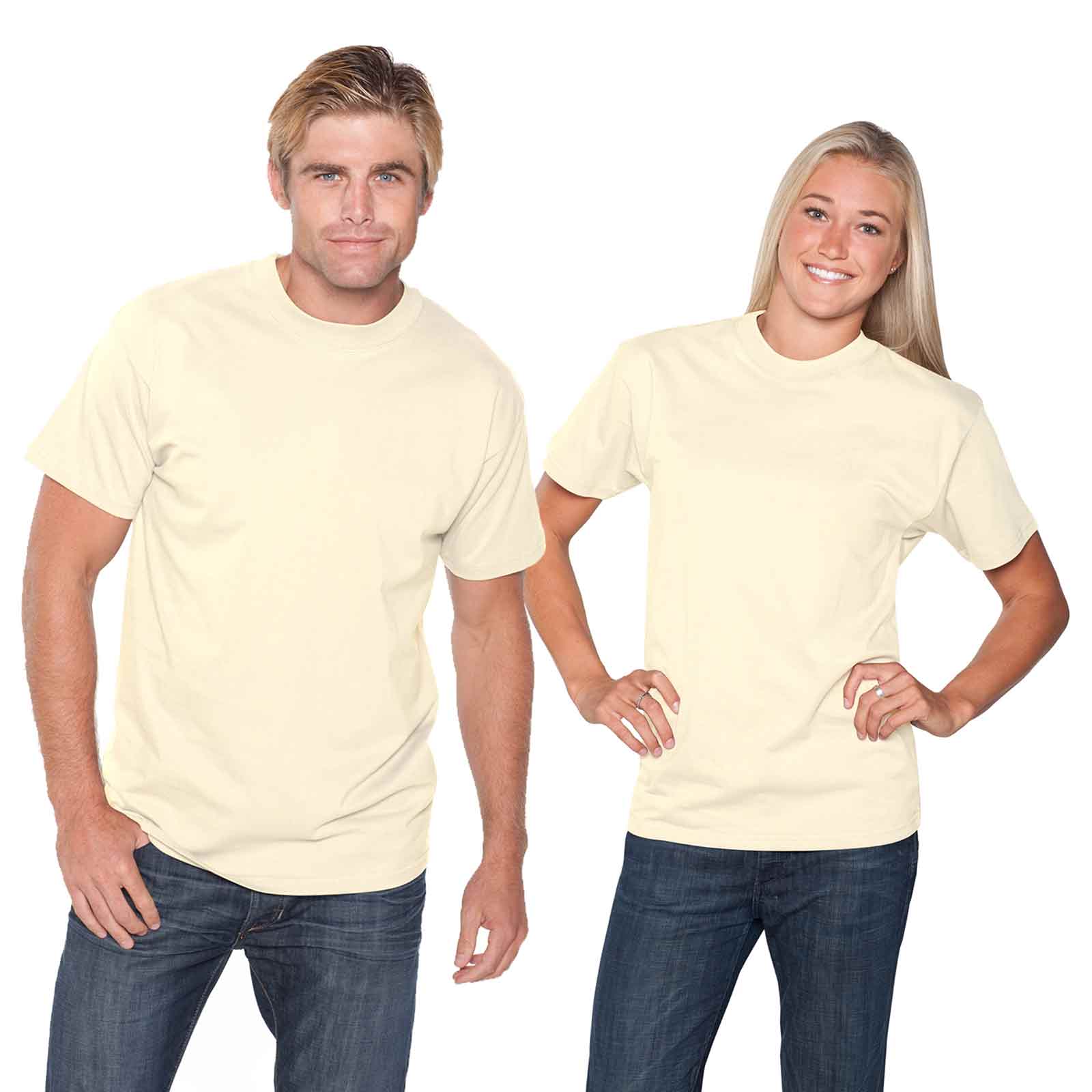 OTTO Heavyweight Comfy Cotton Tee Unisex Crewneck Durable Wholesale