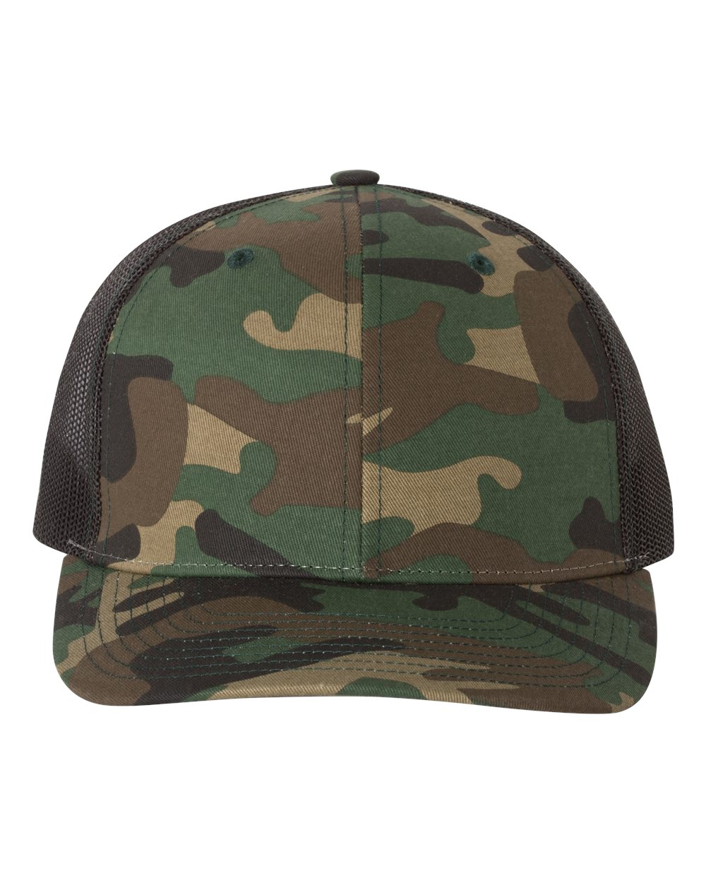 Richardson 112P Printed Trucker Cap – Structured 6-Panel Mesh Back