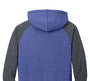 District Lightweight Fleece Raglan Hoodie 55/45 Cotton Polyester Varsity