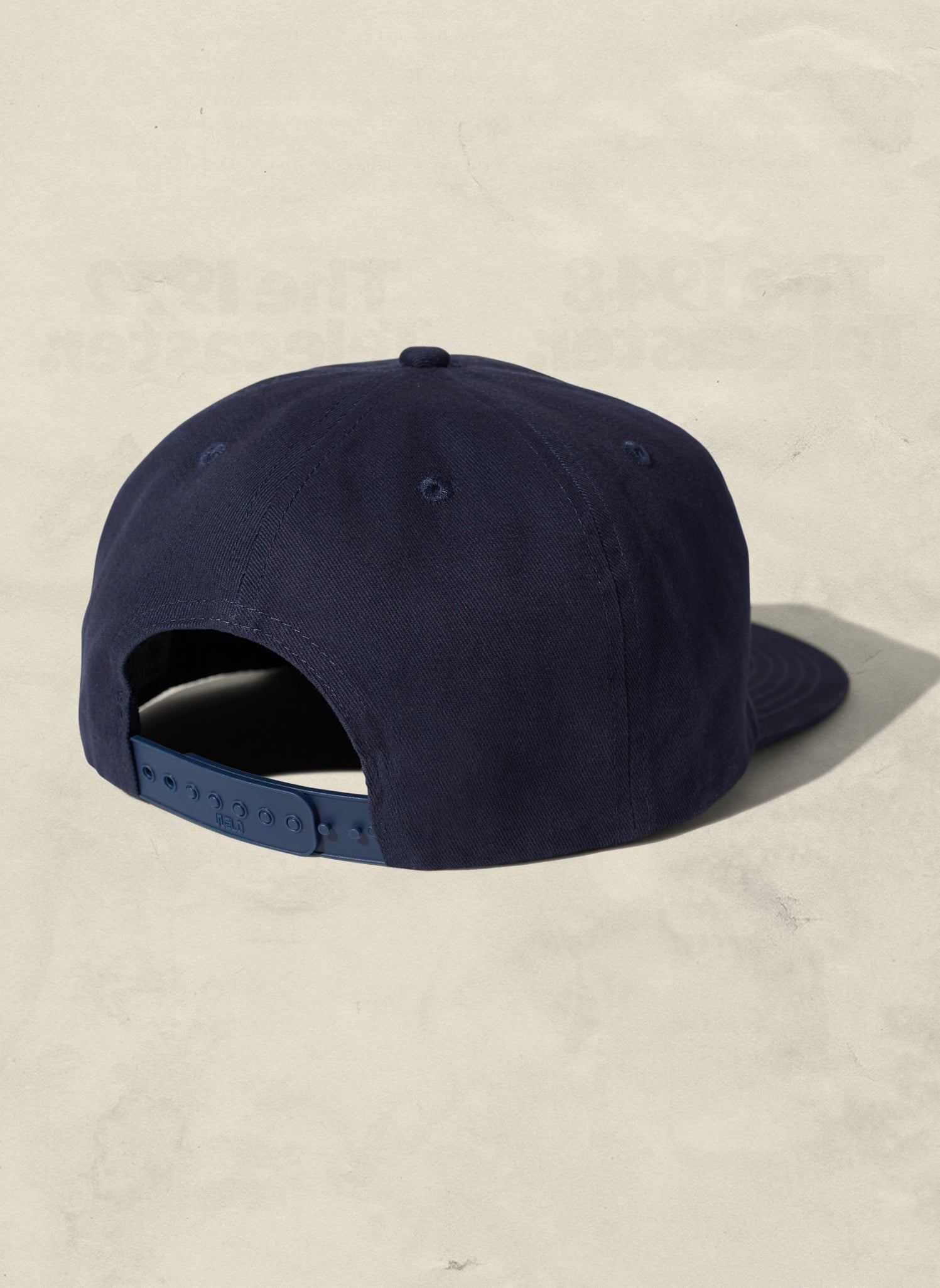 Brushed Cotton 5-Panel Field Trip Snapback Hat Adjustable Closure