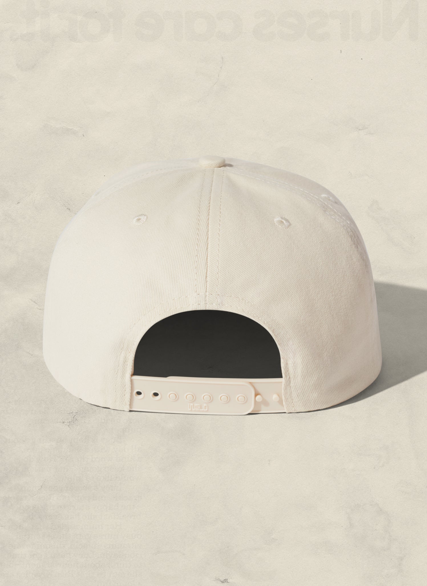Brushed Cotton 5-Panel Field Trip Snapback Hat Adjustable Closure