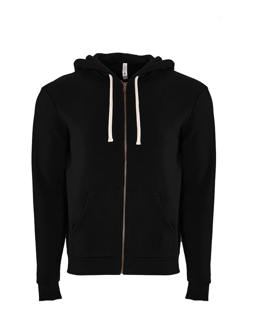 Next Level Unisex Santa Barbara Full-Zip Fleece Hoodie for Everyday Comfort
