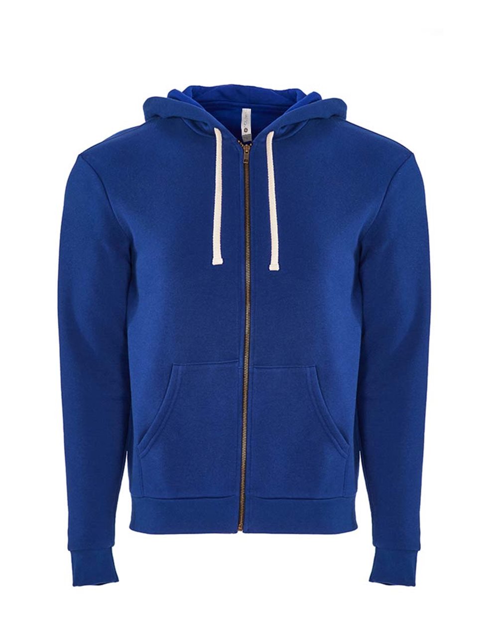 Next Level Unisex Santa Barbara Full-Zip Fleece Hoodie for Everyday Comfort
