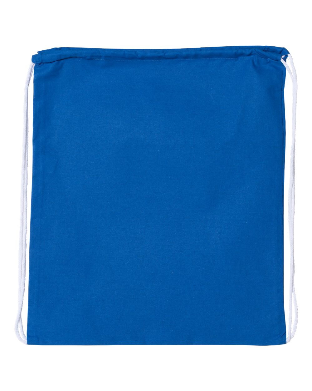 Q-Tees Large Economical Cotton Drawstring Sport Pack Tote Bag
