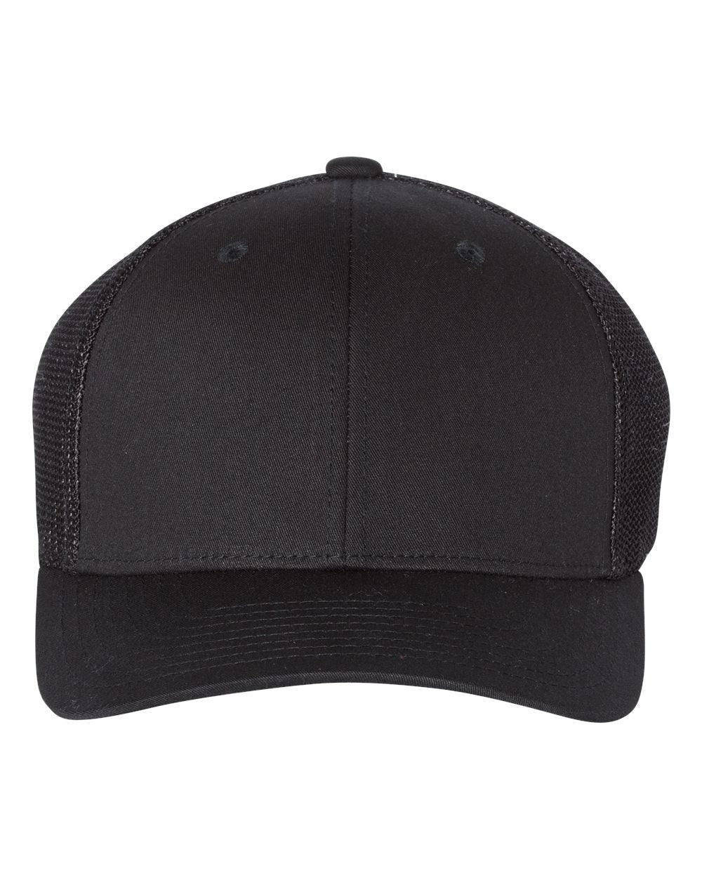 Richardson R-Flex Structured Six-Panel Trucker Cap with Mesh Back