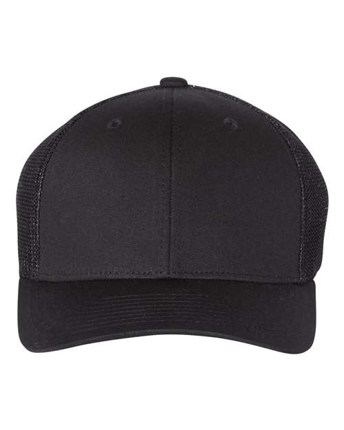 Richardson R-Flex Structured Six-Panel Trucker Cap with Mesh Back