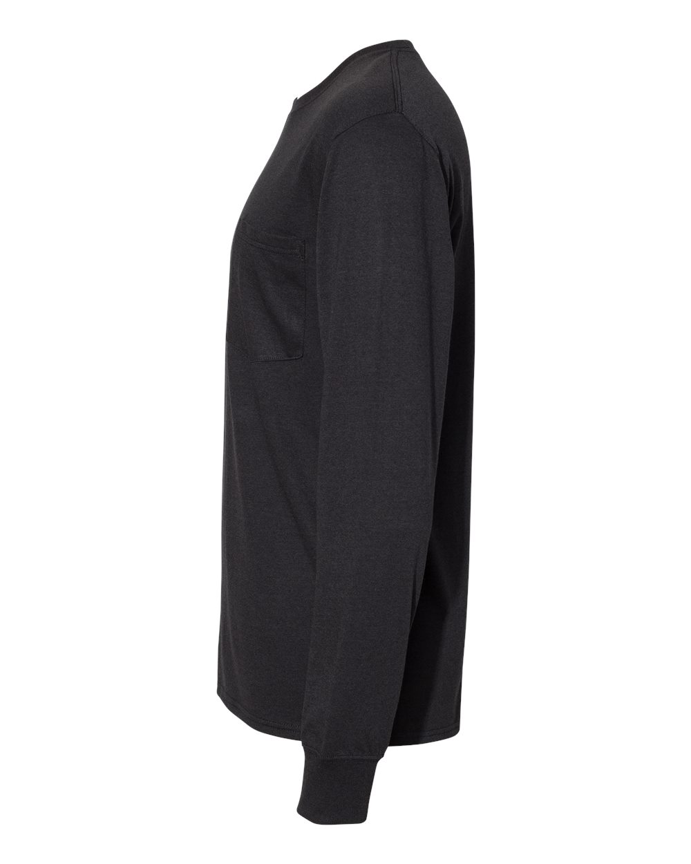 Hanes Unisex Workwear Long Sleeve Pocket T-Shirt - W120