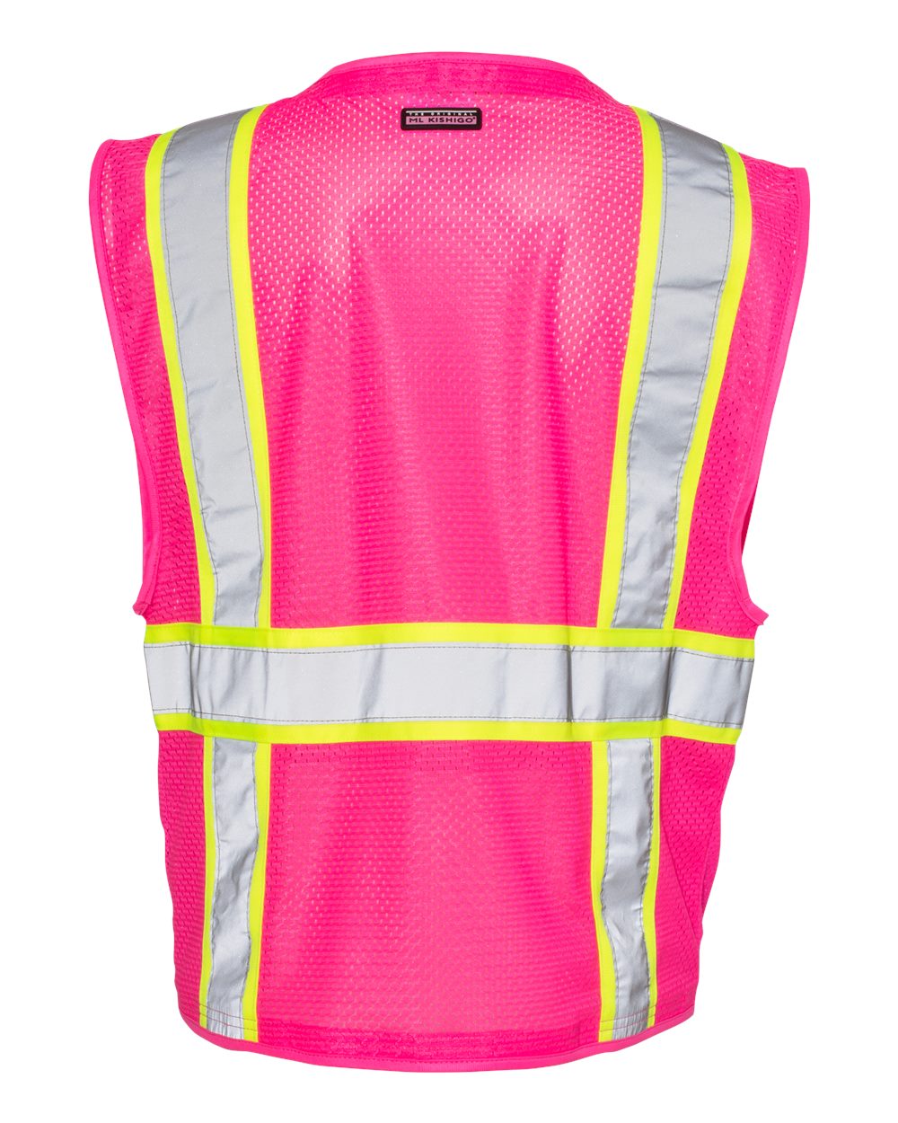 Kishigo Unisex EV Series Enhanced Visibility Multi-Pocket Mesh Safety Vest