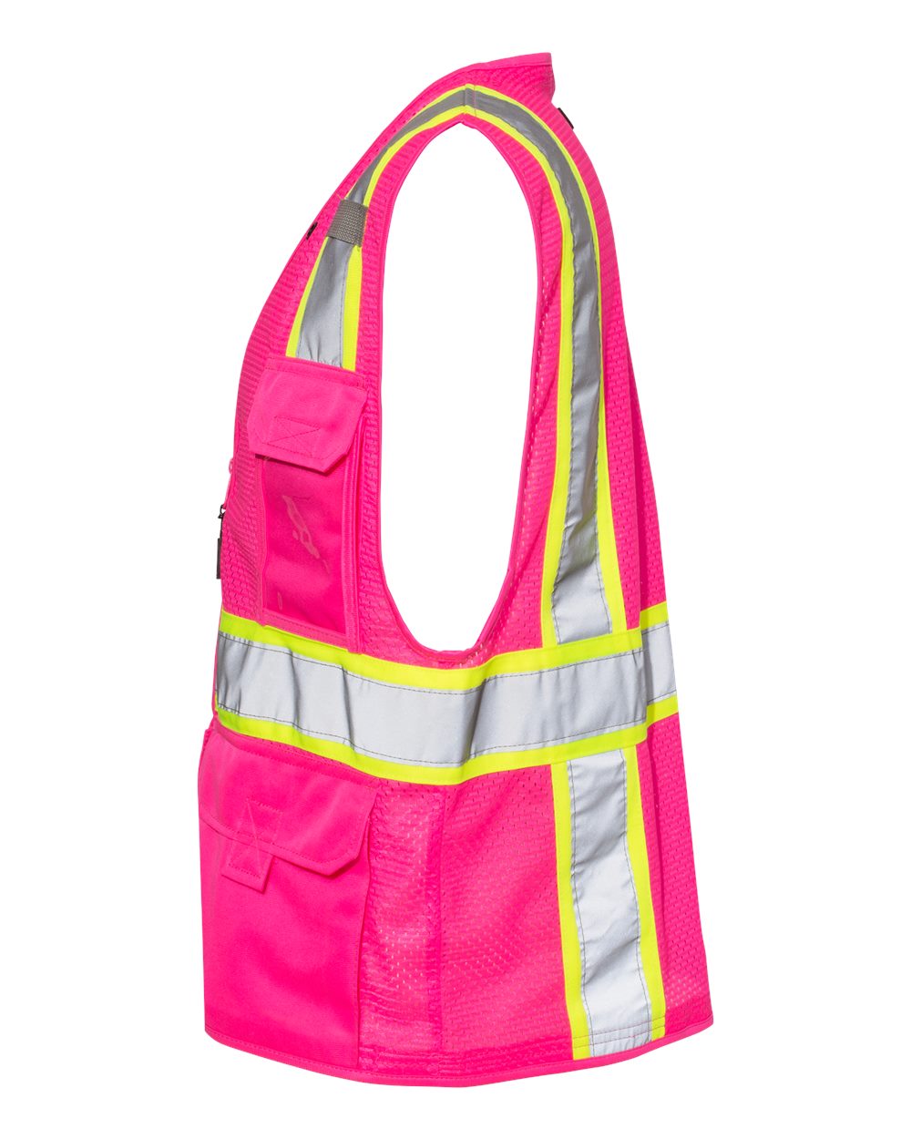 Kishigo Unisex EV Series Enhanced Visibility Multi-Pocket Mesh Safety Vest