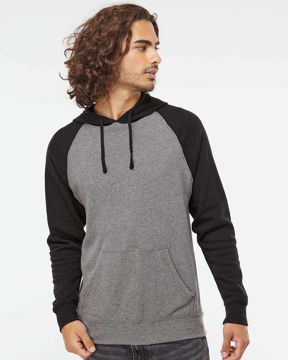 Unisex Special Blend Raglan Hooded Sweatshirt Slim-Fit 52/48 Blend