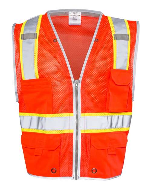 Kishigo Unisex Premium Brilliant Series Heavy-Duty Class 2 Vest