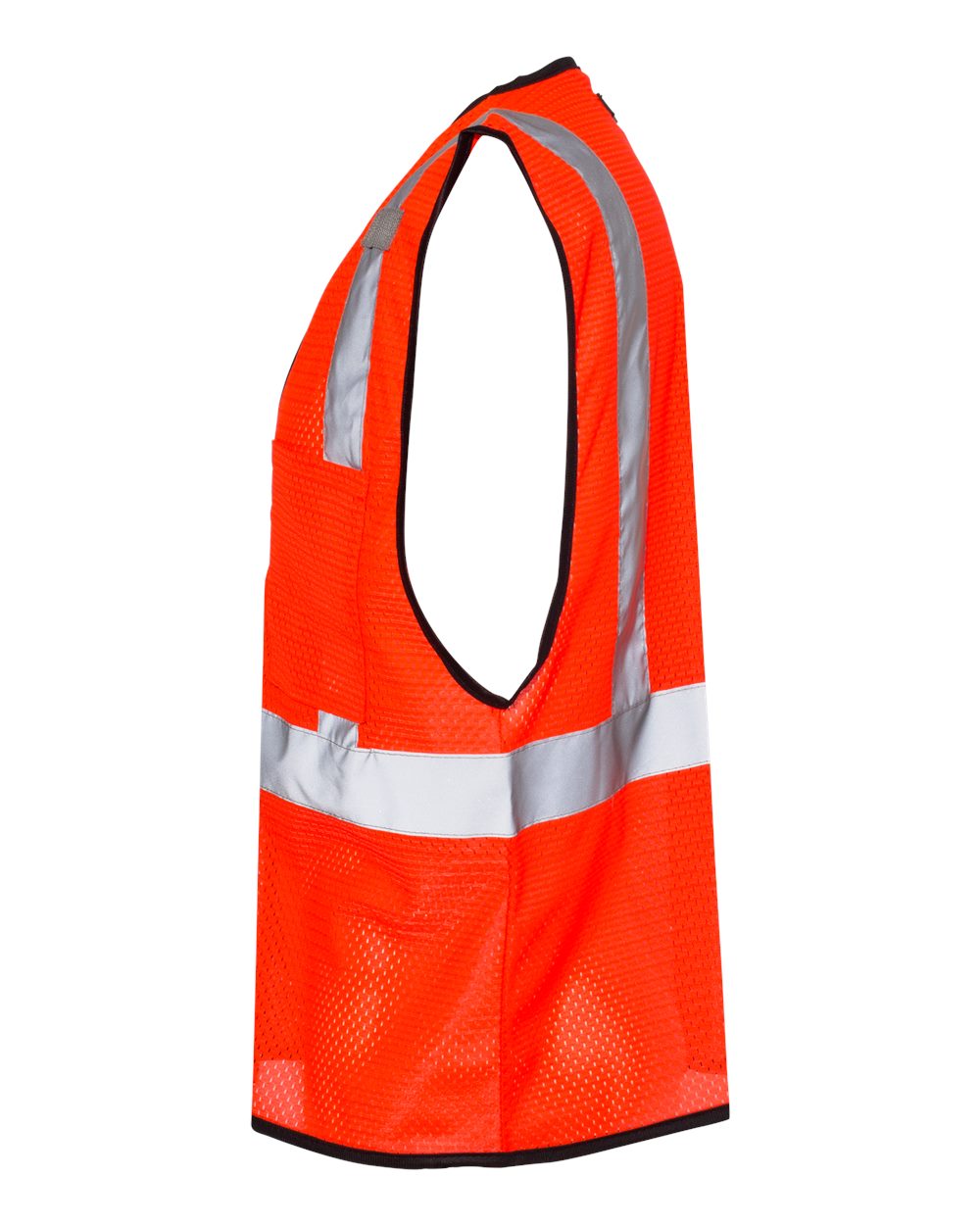 Kishigo ANSI/ISEA Class 2 High-Visibility Mesh Safety Vest with Zipper Closure