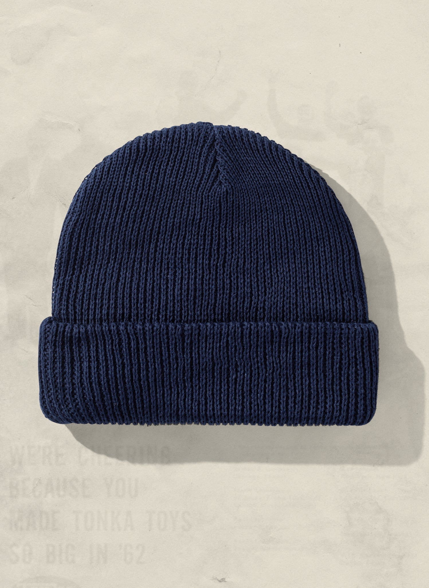 Weld Mfg Hemp Slacker Ribbed Knit Beanie Warm Eco Friendly