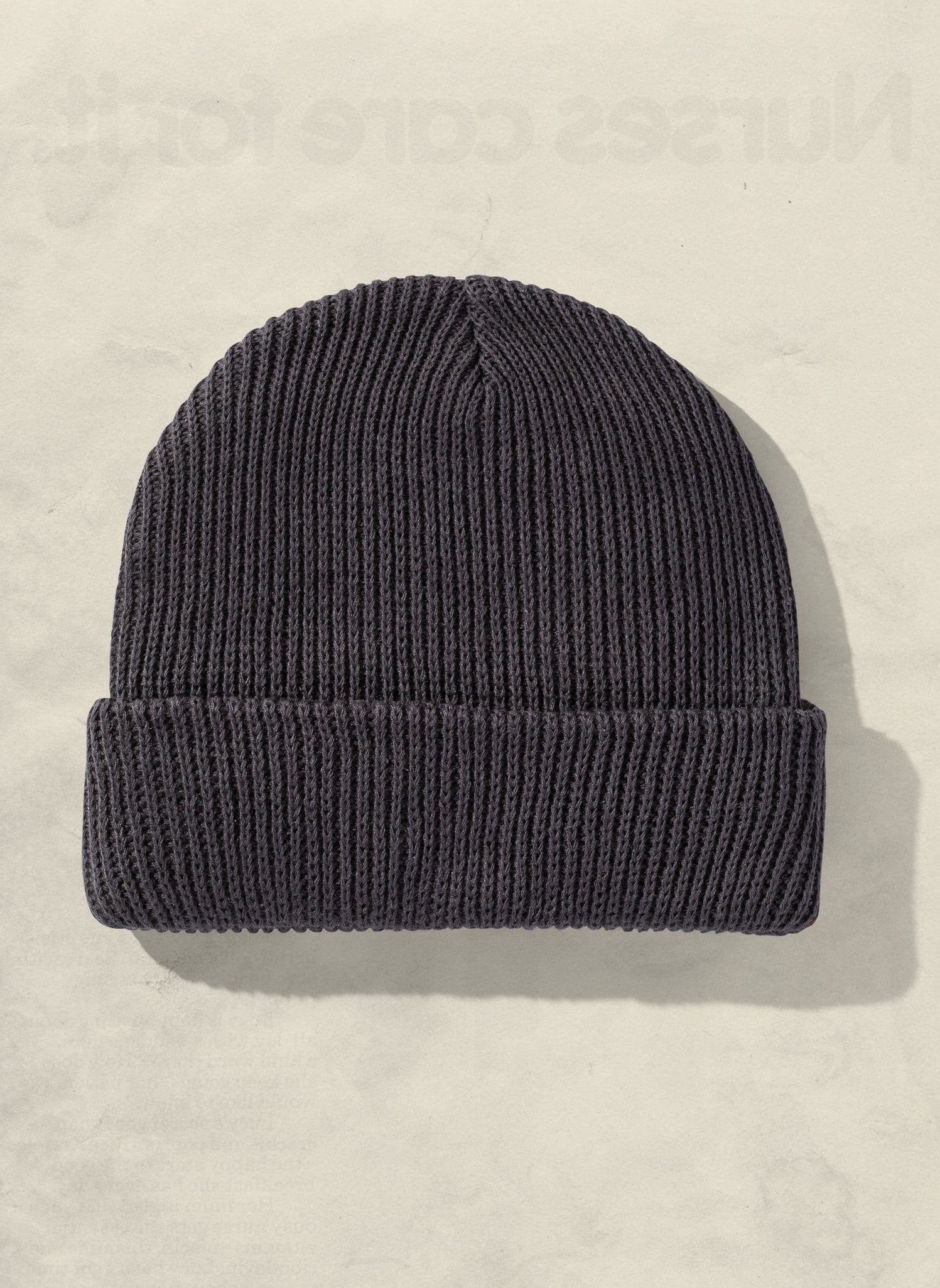 Weld Mfg Hemp Slacker Ribbed Knit Beanie Warm Eco Friendly