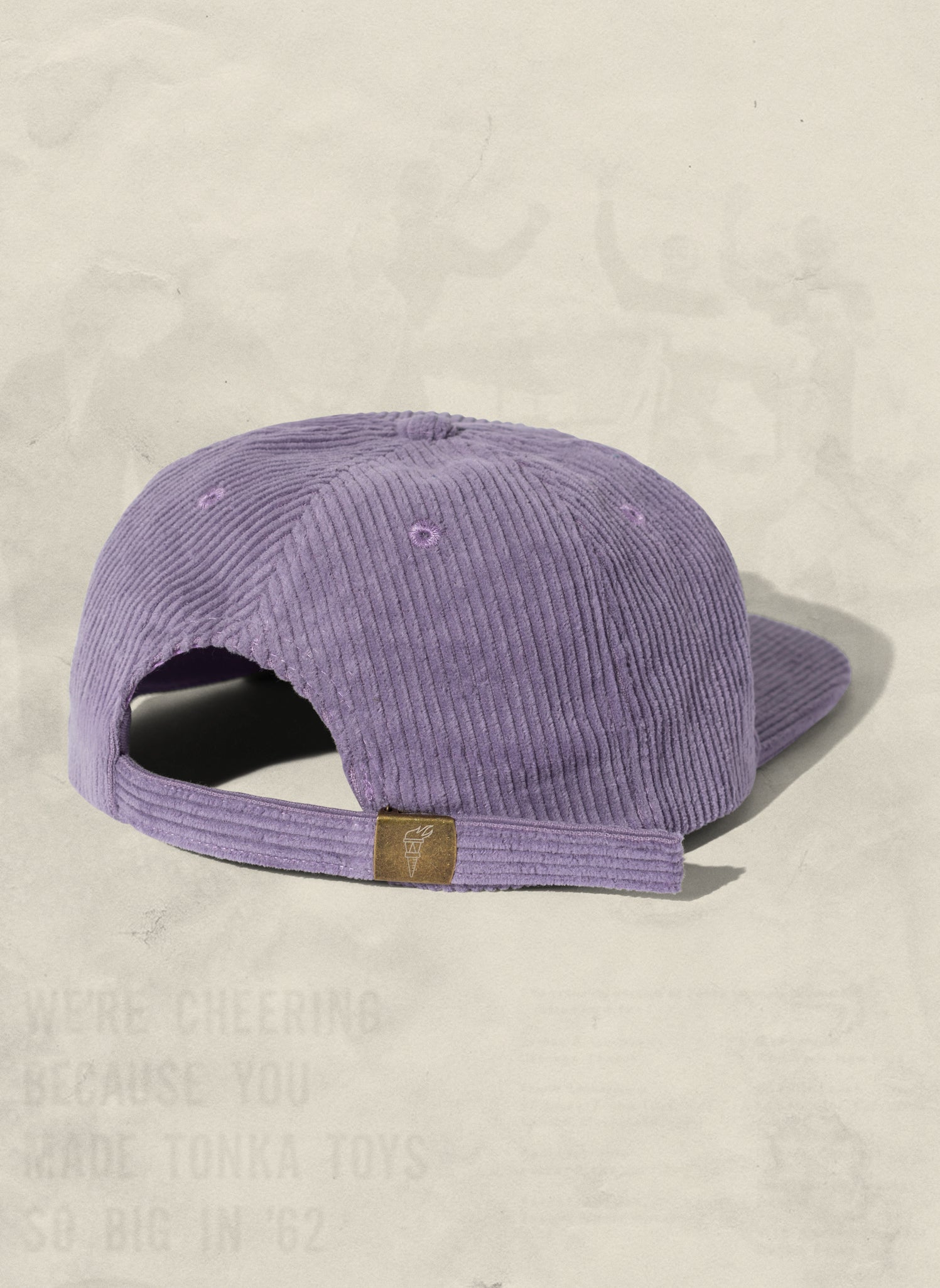 Corduroy Field Trip Unstructured 5-Panel Adjustable Strapback Hat