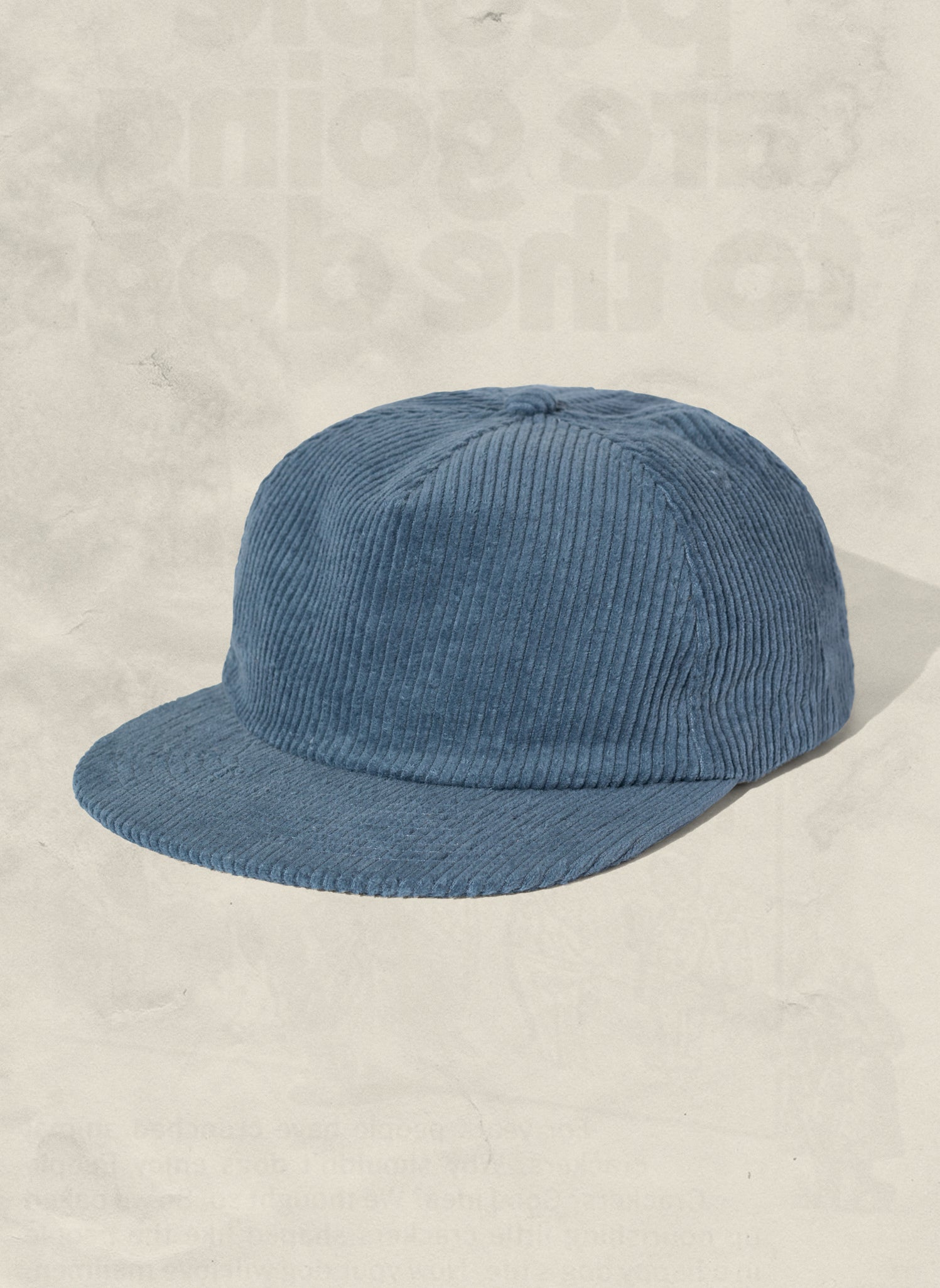 Corduroy Field Trip Unstructured 5-Panel Adjustable Strapback Hat