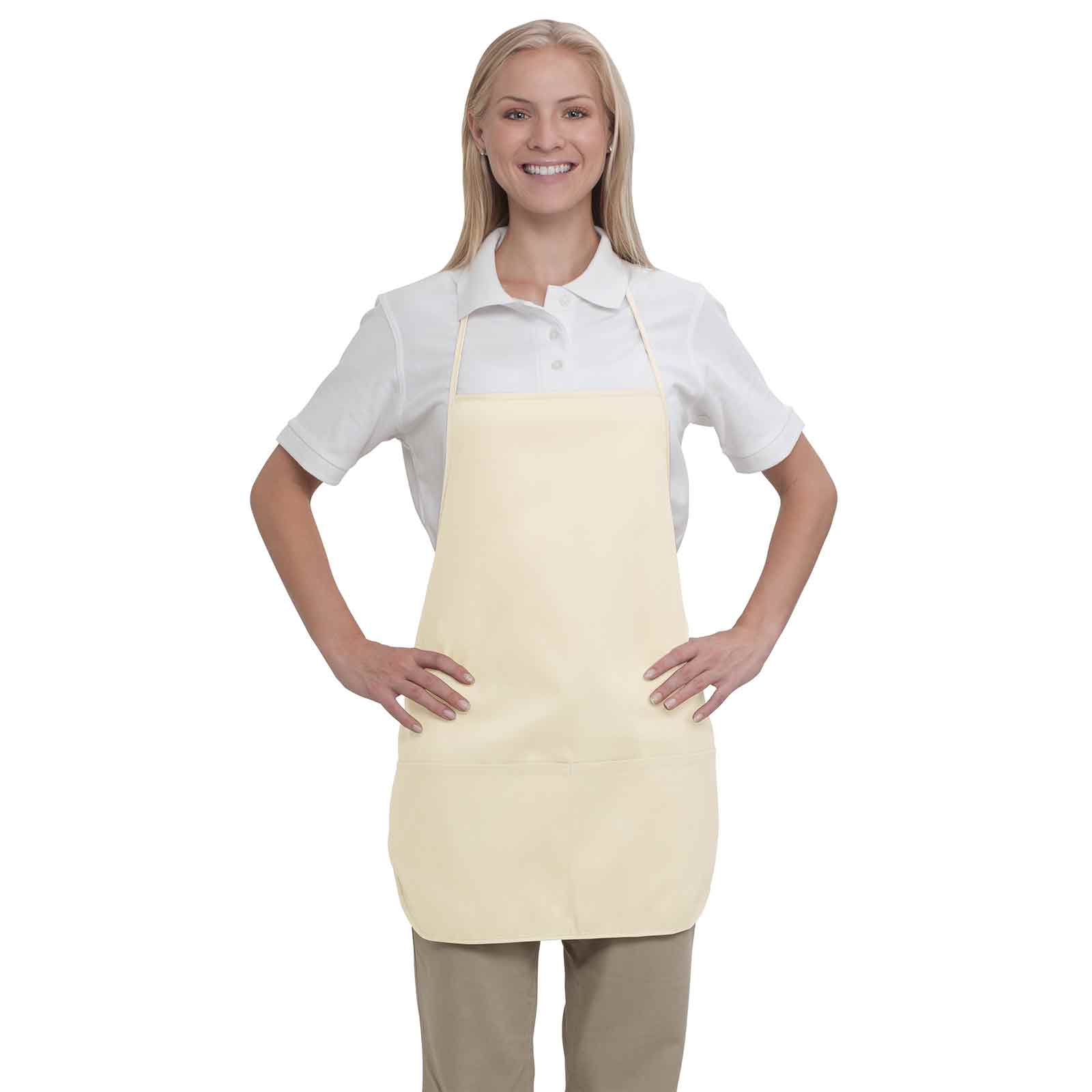OTTO Two-Pocket Medium Bib Apron Cotton Blend Twill Work