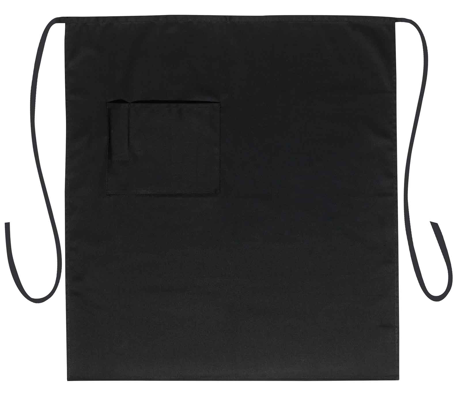 OTTO Full-Length Bistro Apron with One Pocket Durable Cotton Blend