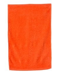 Q-Tees Hemmed Fingertip Velour-Terry Cotton Towel 11 x 18 Inch