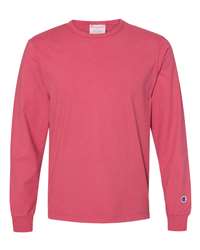 Soft Garment-Dyed Unisex Long Sleeve Tee: Premium Ring-Spun Cotton, Relaxed Fit