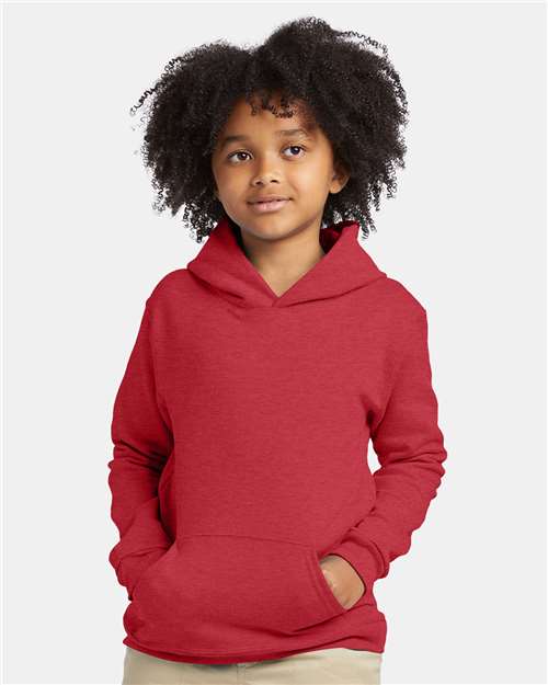 EcoSmart Youth Hooded Sweatshirt – Soft Sustainable Double‑Ply Comfort