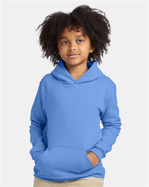 EcoSmart Youth Hooded Sweatshirt – Soft Sustainable Double‑Ply Comfort