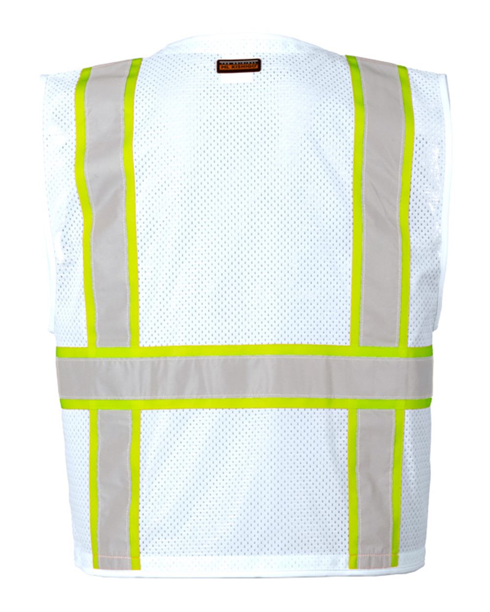 Kishigo Unisex EV Series Enhanced Visibility Multi-Pocket Mesh Safety Vest